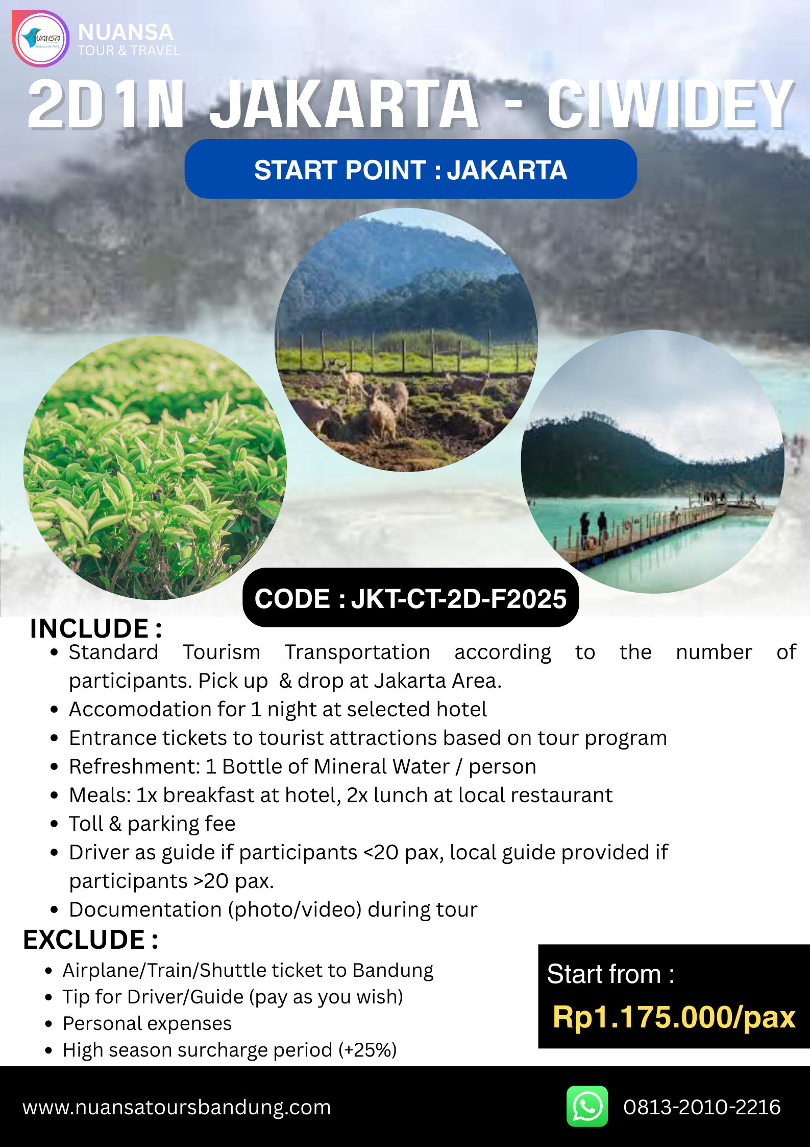 2D1N JKT-CWD Foreigner (Jakarta)