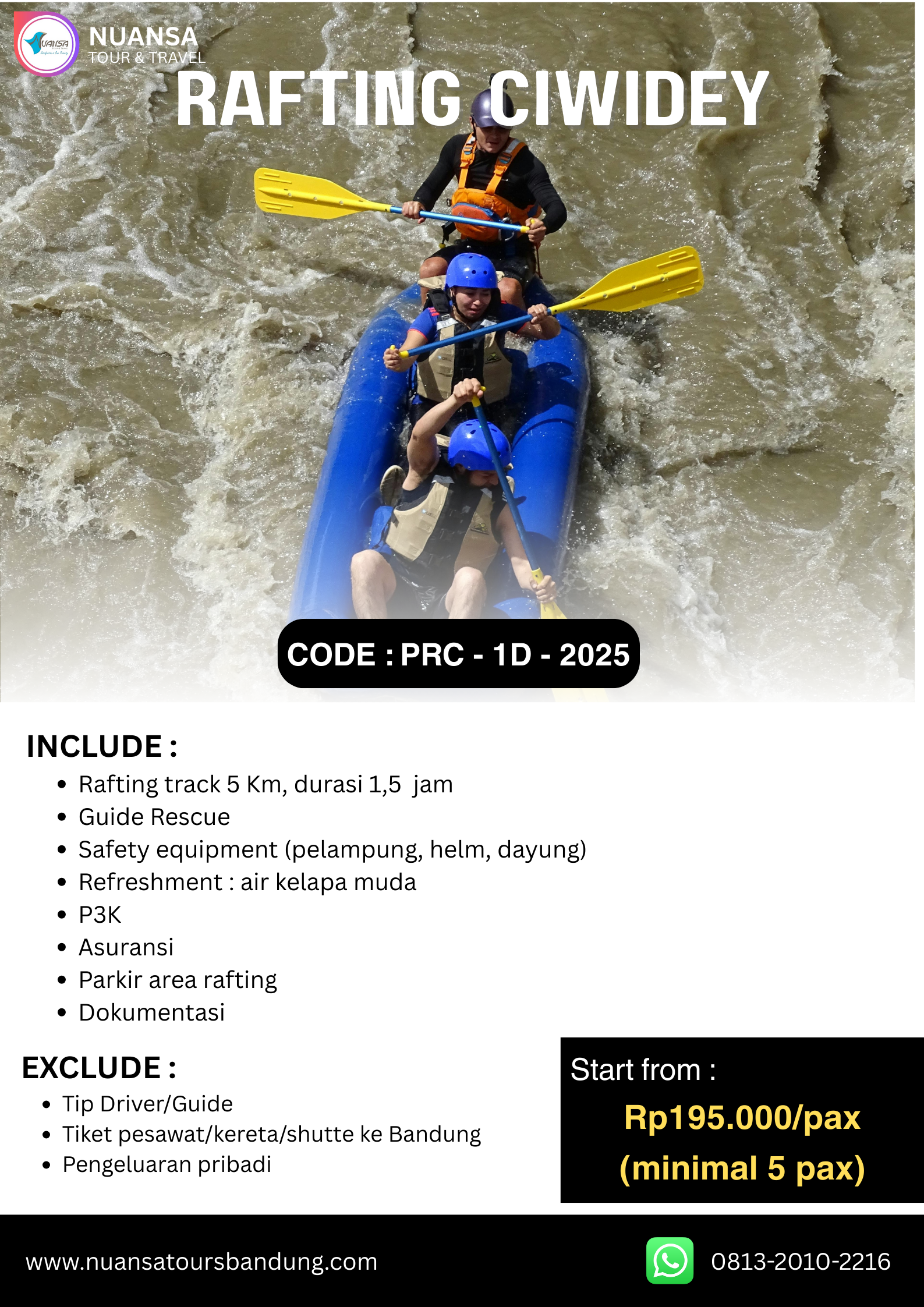 Rafting Ciwidey