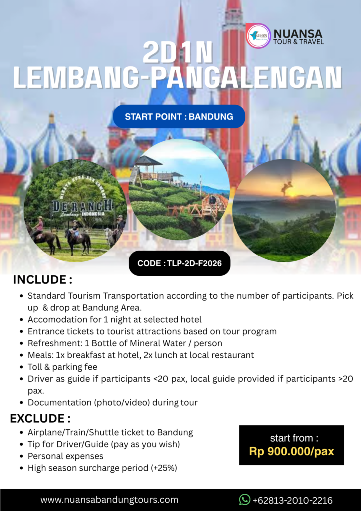 LEMBANG-PANGALENGAN 2D1N